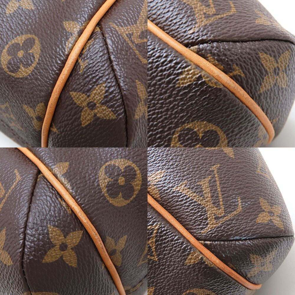 LOUIS VUITTON Authentic Brown Monogram Tote Bag - Picture 6 of 9
